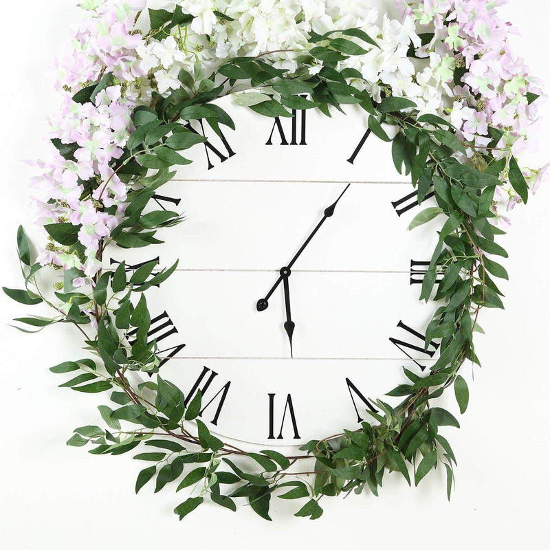 5 ft long Artificial Willow Foliage Garlands - Green ARTI_GLND_GRN006