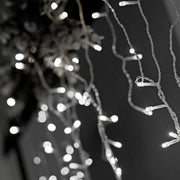 5 ft long LED Icicle Fairy String Lights Garland Curtain Backdrop