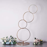 5 ft Metal Hoops Pillar Backdrop Stand