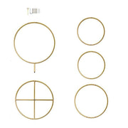 5 ft Metal Hoops Pillar Backdrop Stand