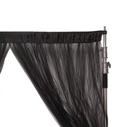 5 ft x 10 ft Sheer Tulle Backdrop Curtain Panels