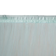 5 ft x 10 ft Sheer Tulle Backdrop Curtain Panels
