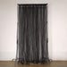 5 ft x 10 ft Sheer Tulle Backdrop Curtain Panels BKDP_TUL01_BLK