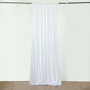 5 ft x 20 ft Polyester Ceiling Drapes Backdrop Curtain Panel - White CUR_PANPOLY_20_WHT