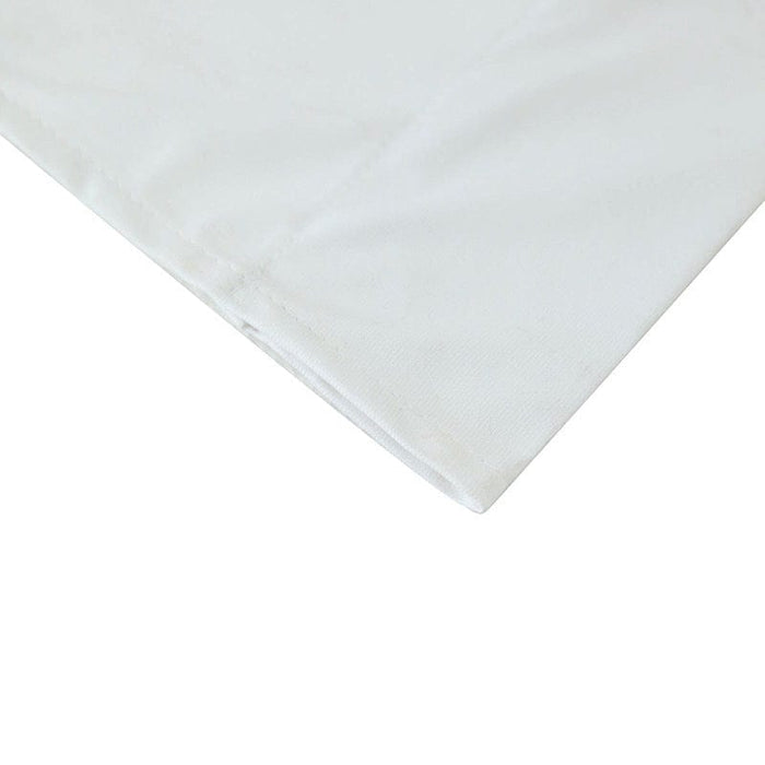 5 ft x 30 ft Polyester Ceiling Drapes Backdrop Curtain Panel - White CUR_PANPOLY_30_WHT