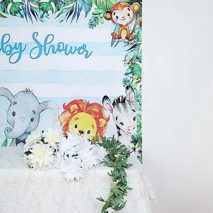 5 ft x 7 ft Printed Vinyl Photo Backdrop Baby Shower Party Banner BKDP_VIN_5X7_BABY01