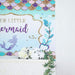 5 ft x 7 ft Printed Vinyl Photo Backdrop Little Mermaid Party Banner BKDP_VIN_5X7_MERM01