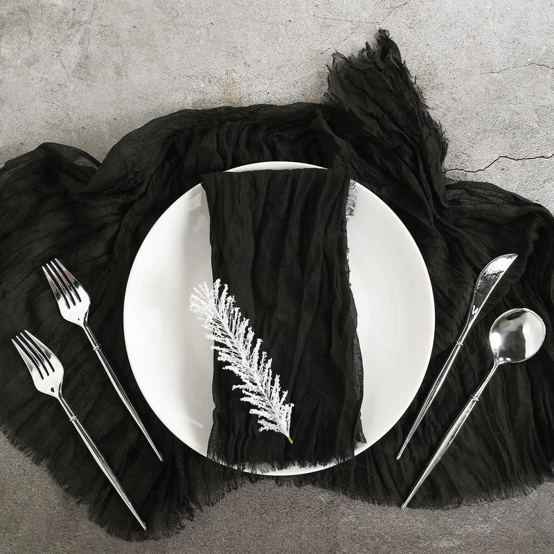 5 Gauze Cheesecloth Cotton Dinner Napkins