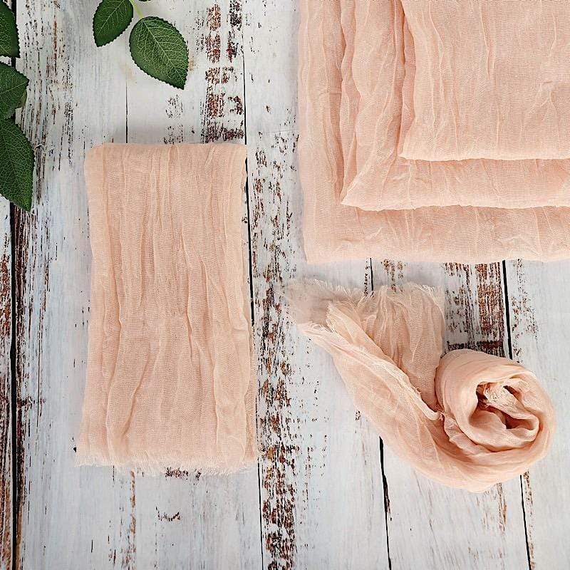 5 Gauze Cheesecloth Cotton Dinner Napkins
