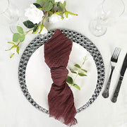 5 Gauze Cheesecloth Cotton Dinner Napkins