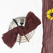 5 Gauze Cheesecloth Cotton Dinner Napkins