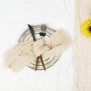 5 Gauze Cheesecloth Cotton Dinner Napkins