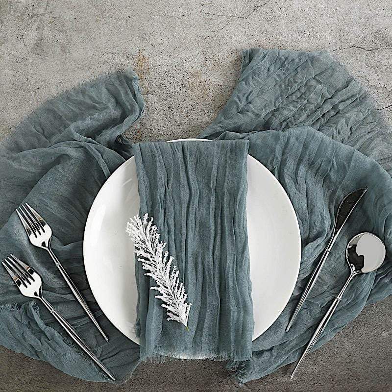 5 Gauze Cheesecloth Cotton Dinner Napkins