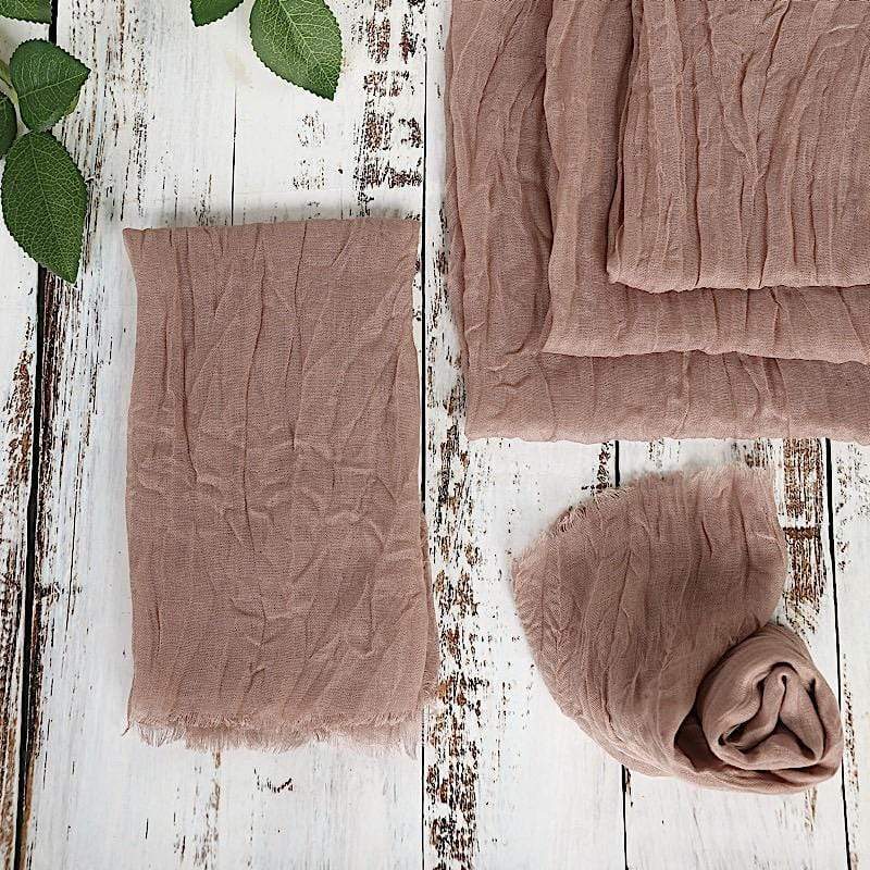 5 Gauze Cheesecloth Cotton Dinner Napkins