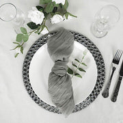 5 Gauze Cheesecloth Cotton Dinner Napkins