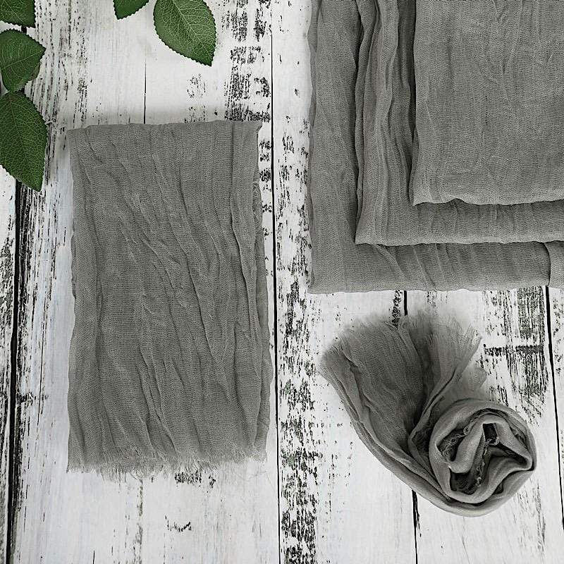 5 Gauze Cheesecloth Cotton Dinner Napkins