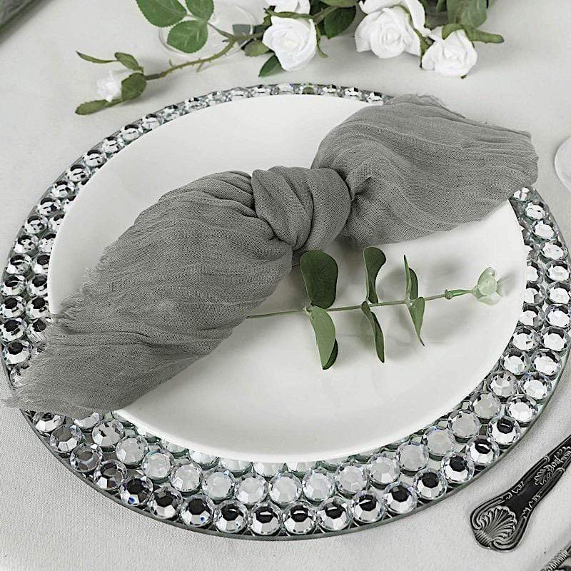 5 Gauze Cheesecloth Cotton Dinner Napkins