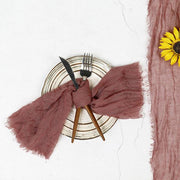 5 Gauze Cheesecloth Cotton Dinner Napkins