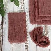 5 Gauze Cheesecloth Cotton Dinner Napkins