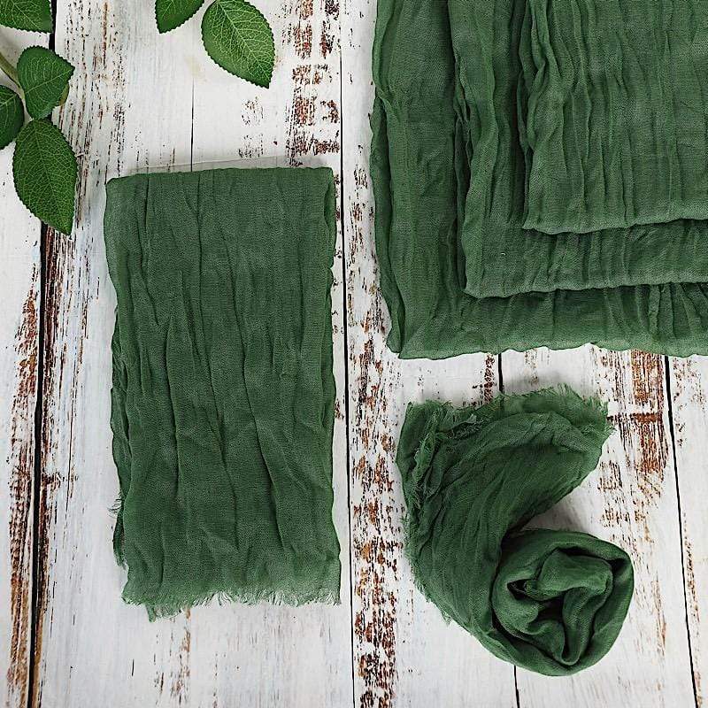 5 Gauze Cheesecloth Cotton Dinner Napkins