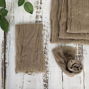 5 Gauze Cheesecloth Cotton Dinner Napkins