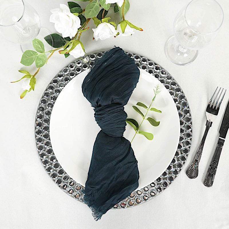 5 Gauze Cheesecloth Cotton Dinner Napkins