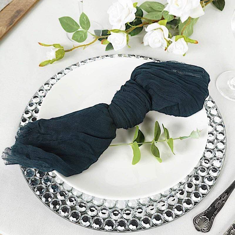5 Gauze Cheesecloth Cotton Dinner Napkins