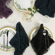 5 Gauze Cheesecloth Cotton Dinner Napkins