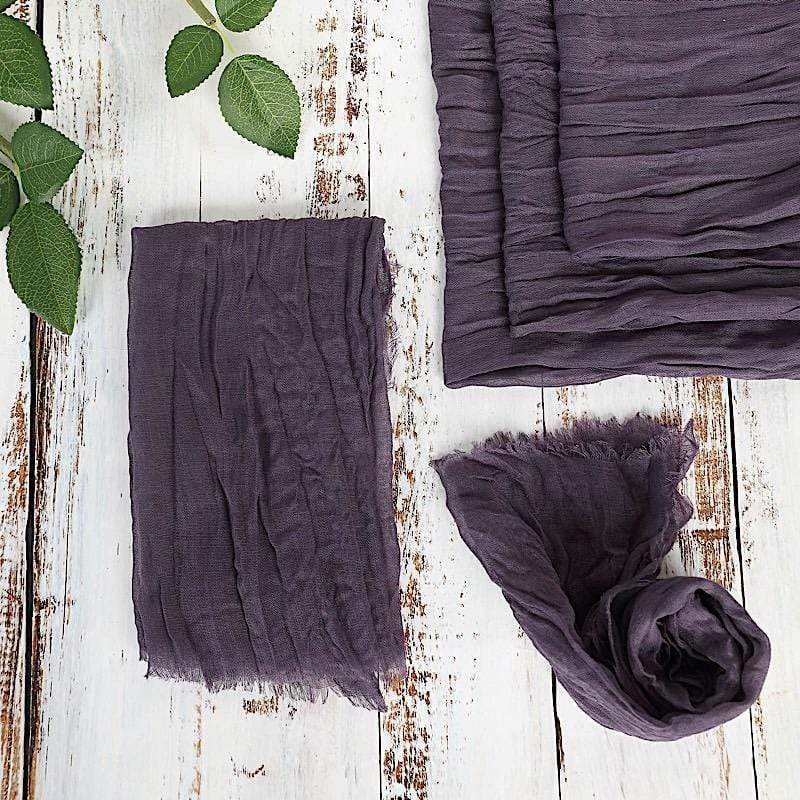 5 Gauze Cheesecloth Cotton Dinner Napkins