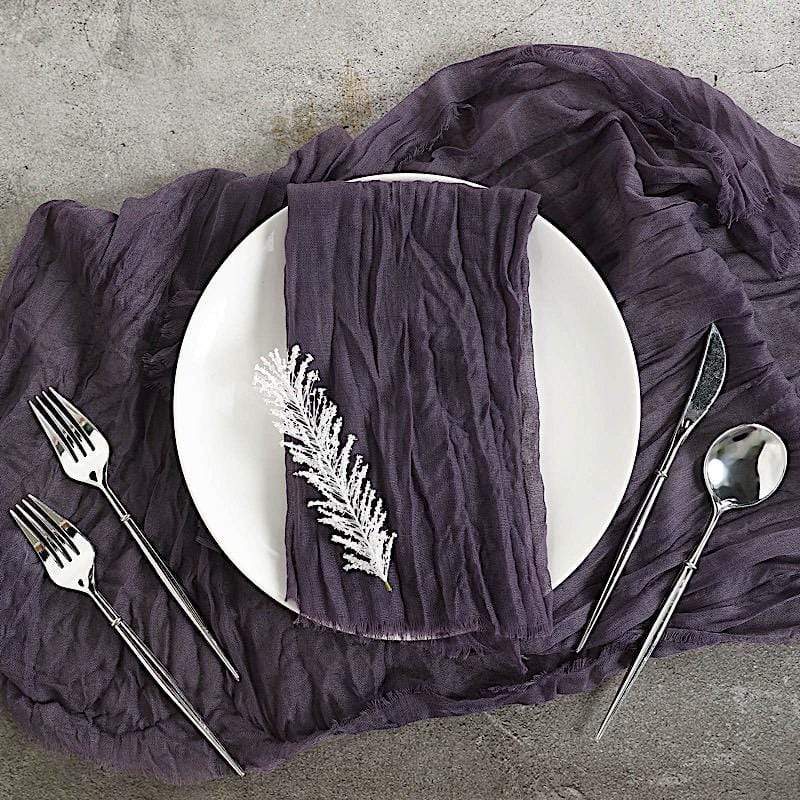 5 Gauze Cheesecloth Cotton Dinner Napkins