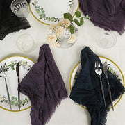 5 Gauze Cheesecloth Cotton Dinner Napkins