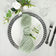 5 Gauze Cheesecloth Cotton Dinner Napkins