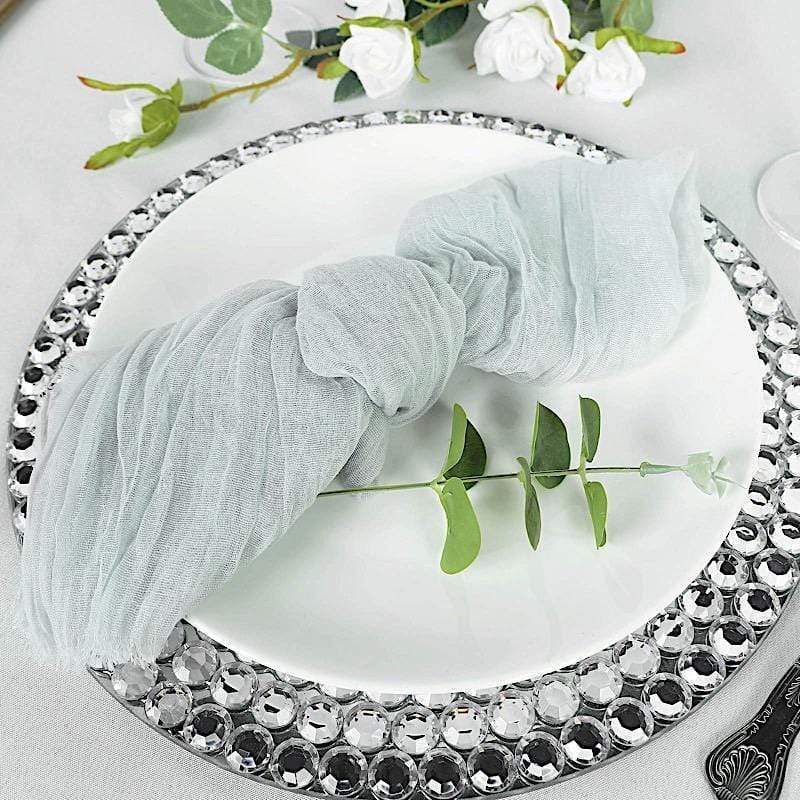 5 Gauze Cheesecloth Cotton Dinner Napkins