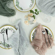 5 Gauze Cheesecloth Cotton Dinner Napkins