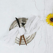 5 Gauze Cheesecloth Cotton Dinner Napkins