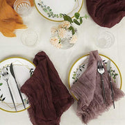 5 Gauze Cheesecloth Cotton Dinner Napkins