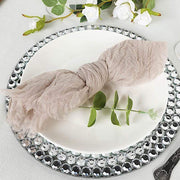 5 Gauze Cheesecloth Cotton Dinner Napkins