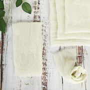 5 Gauze Cheesecloth Cotton Dinner Napkins