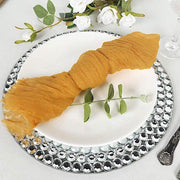 5 Gauze Cheesecloth Cotton Dinner Napkins