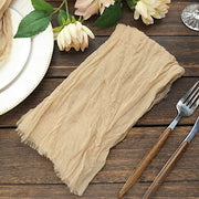 5 Gauze Cheesecloth Cotton Dinner Napkins