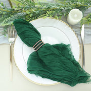 5 Gauze Cheesecloth Cotton Dinner Napkins