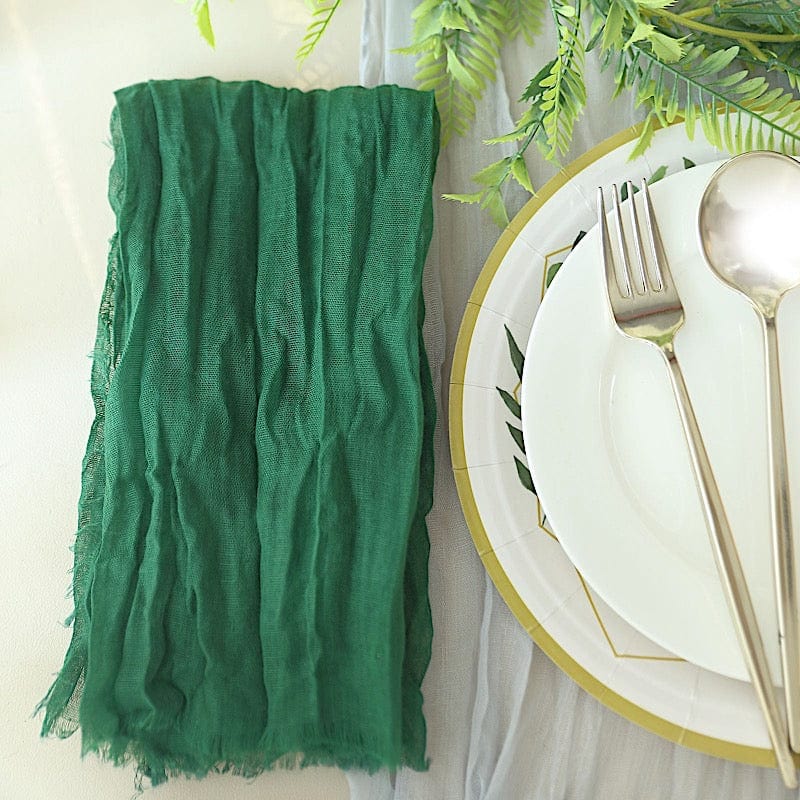 5 Gauze Cheesecloth Cotton Dinner Napkins