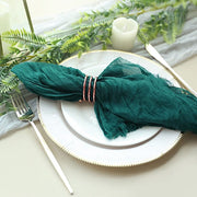 5 Gauze Cheesecloth Cotton Dinner Napkins