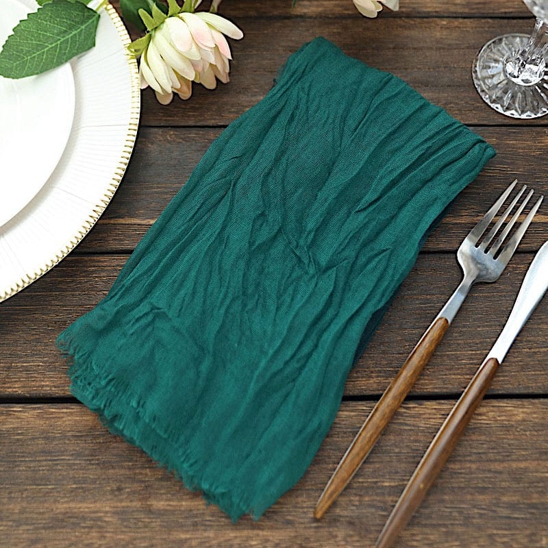 5 Gauze Cheesecloth Cotton Dinner Napkins