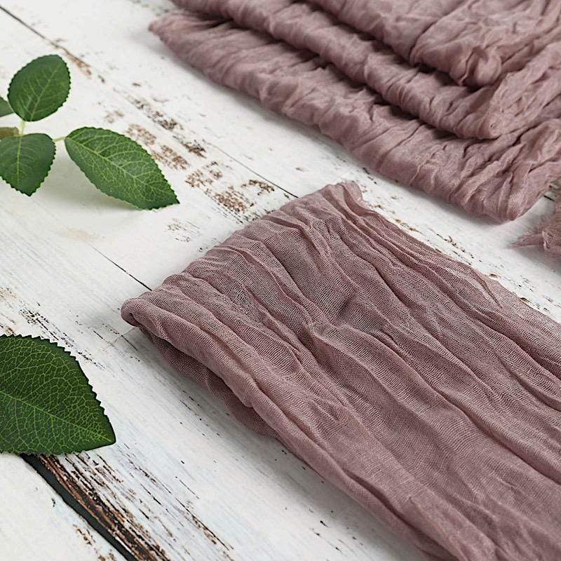 5 Gauze Cheesecloth Cotton Dinner Napkins NAP_CHES_073