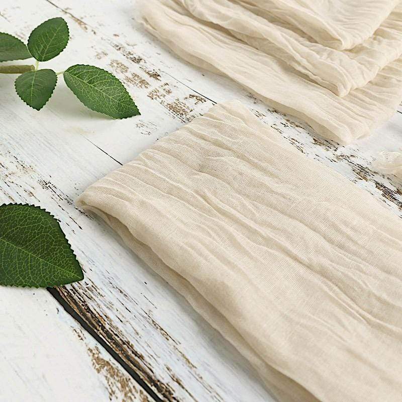 5 Gauze Cheesecloth Cotton Dinner Napkins NAP_CHES_CRM