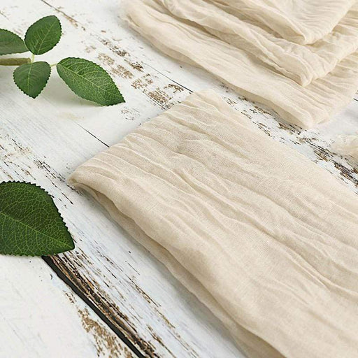 5 Gauze Cheesecloth Cotton Dinner Napkins NAP_CHES_CRM