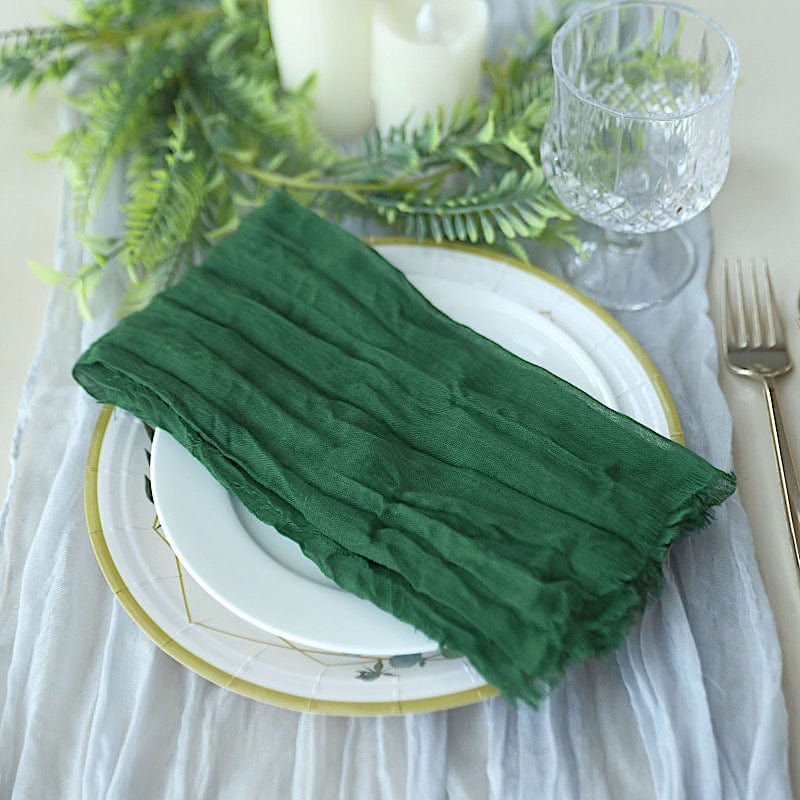 5 Gauze Cheesecloth Cotton Dinner Napkins NAP_CHES_HUNT