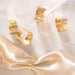 5 Metallic Butterfly Napkin Rings - Gold NAP_RING11_GOLD