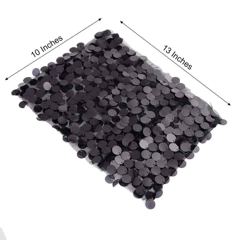 5 pcs 10" wide Large Payette Sequined Chair Sashes